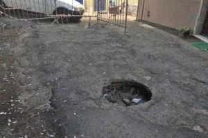 Viterbo - La buca a Sant'Angelo di Roccalvecce