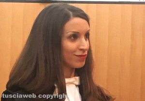 Il neo avvocato Chiara La Bella