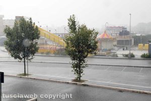 Maltempo - Bomba d'acqua su Viterbo
