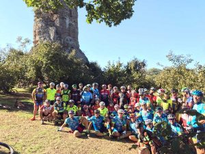 I “Tuscia Bikers MTB” alla “Francigena in Mtb”