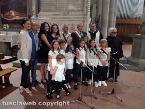 Viterbo - I bambini del Contrappunto Kids al giro delle Sette chiese