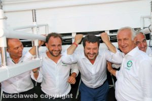Matteo Salvini sotto Gloria