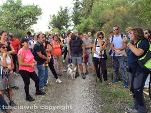 Viterbo - Terza tappa del cammino sulle vie dell'esilio di Santa Rosa