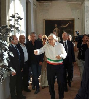 Sutri - Vittorio Sgarbi a Palazzo Doebbing