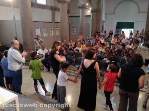 Viterbo - Pd - Festa democratica - Flash mob sulle vaccinazioni