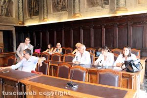 Viterbo - Comune - I membri dell'opposizione in terza commissione
