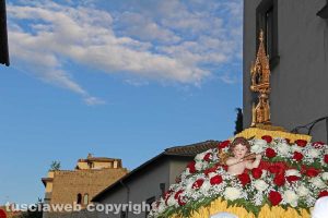 Viterbo - Santa Rosa - La processione col cuore della patrona
