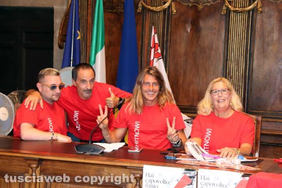 Viterbo - Admo - Alberto Mezzetti alla conferenza stampa