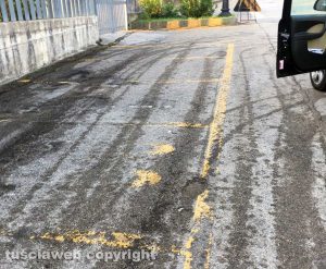 Vitorchiano - I lavori in via Manzoni