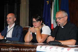 Michele Telari, Irene Temperini e Don Massimiliano Balsi