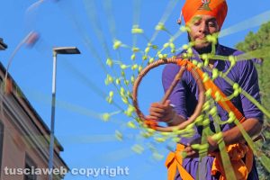 Viterbo - La festa dei sikh