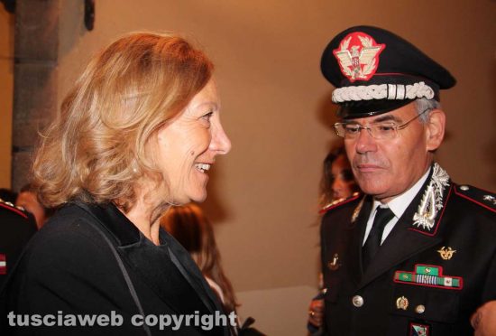 Elisabetta Trenta e il comandante generale dei carabinieri Nistri
