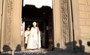 Viterbo - La chiusura della porta santa