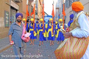 Viterbo - La festa dei sikh
