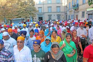Viterbo - La festa dei sikh