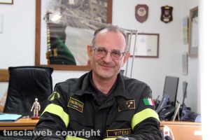 Il comandante provinciale dei vigili del fuoco Emanuele Pianese