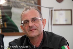 Il comandante provinciale dei vigili del fuoco Emanuele Pianese