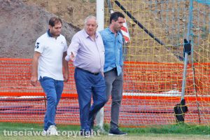 Sport - Calcio - Viterbese - Piero Camilli e i figli Vincenzo e Luciano