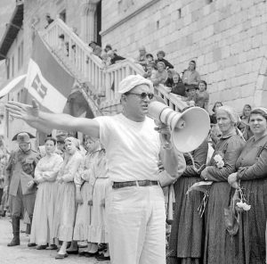 Cinema - Sul set del film la Grande Guerra di Mario Monicelli