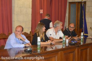 Tarquinia– Il consiglio comunale - I banchi della maggioranza