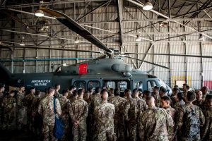 Gli allievi Marescialli dell’Aeronautica Militare si esercitano in mare