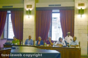 Tarquinia– Il consiglio comunale - I banchi della minoranza