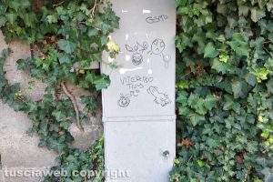 Viterbo - Incuria a piazza San Carluccio