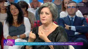 Paola Centamore alla Vita in diretta