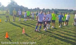 Calcio Tuscia - L'open day al Centro sportivo universitario