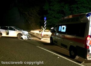 L'incidente sulla Superstrada di ieri sera