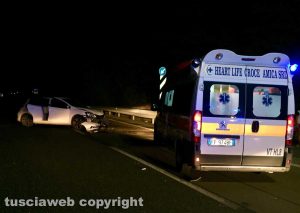 L'incidente sulla Superstrada di ieri sera