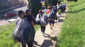 Tarquinia - Le operazioni di pulizia