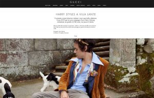 Gucci a Villa Lante - La presentazione della campagna pubblicitaria