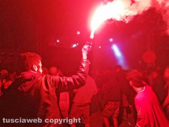 Il rave party alla centrale di Montalto di Castro