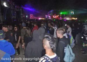 Il rave party alla centrale di Montalto di Castro