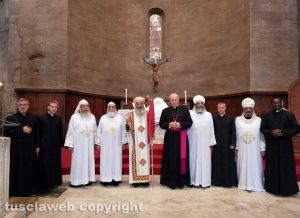 Messa copta nella cattedrale della città dei Papi