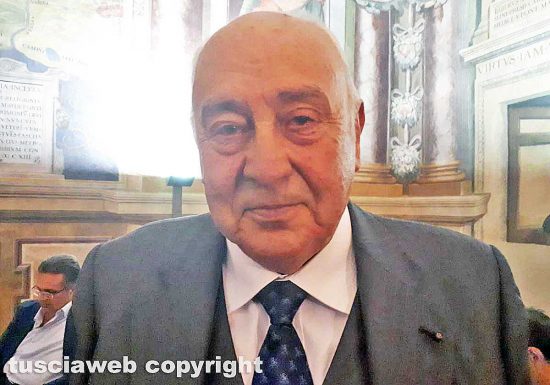 L'ex sindaco Silvio Ascenzi