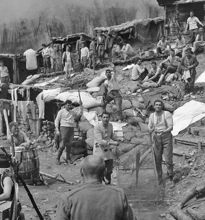 Cinema - Sul set del film la Grande Guerra di Mario Monicelli