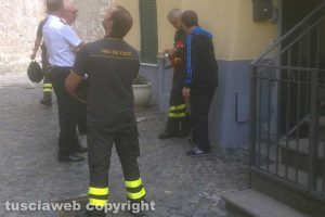 Montefiascone - Precipita una lastra di piombo dalla cupola di Santa Margherita