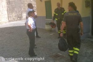 Montefiascone - Precipita una lastra di piombo dalla cupola di Santa Margherita