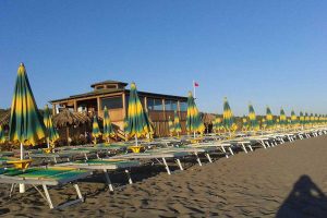 Montalto di Castro - Un chiosco in spiaggia