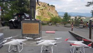 I droni a Civita di Bagnoregio