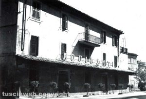 L’ingresso del ristorante "Da Aquilanti"