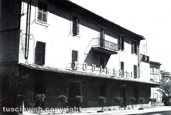 L’ingresso del ristorante "Da Aquilanti"