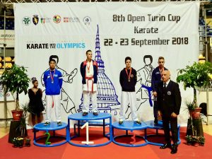 Emanuele De Simone è bronzo all'International Turin Cup