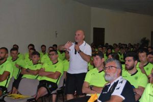 Il raduno pre campionato