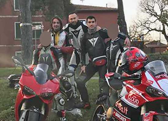 Al centro: Antonio Tortolini, Mauro De Angelis e Andrea Manca