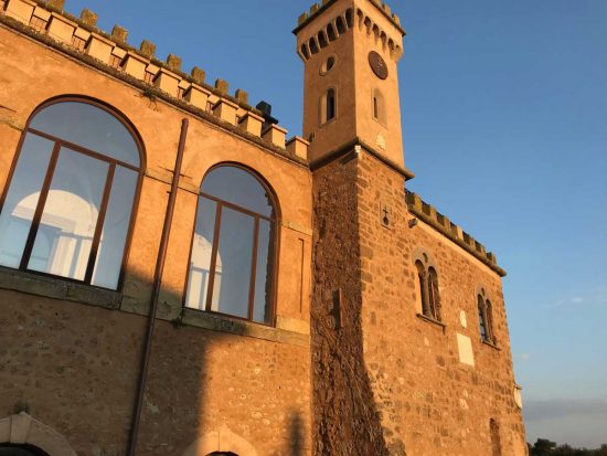 Sutri - La torre dell'Orologio a Palazzo Doebbing
