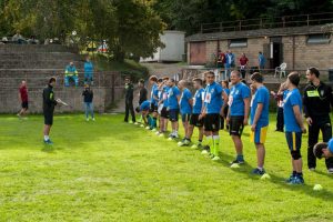 Sport - Calcio - Un allenamento degli arbitri viterbesi