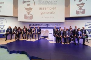 Roma - L'assemblea di Unindustria